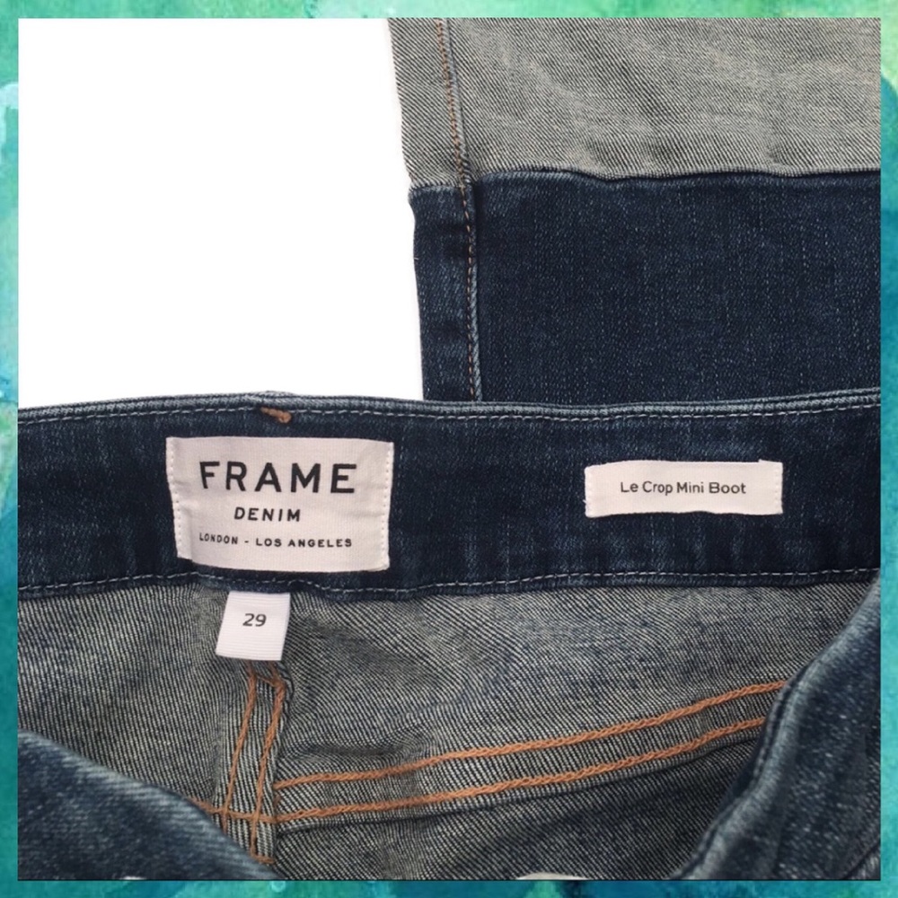 FRAME Le Crop Mini Boot